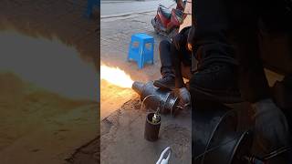 Hand-Rubbed 120Kg Turbojet Engine