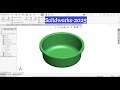 SolidWorks 2025 Tutorial – Revolved boss/base (Full Step-by-Step Guide)