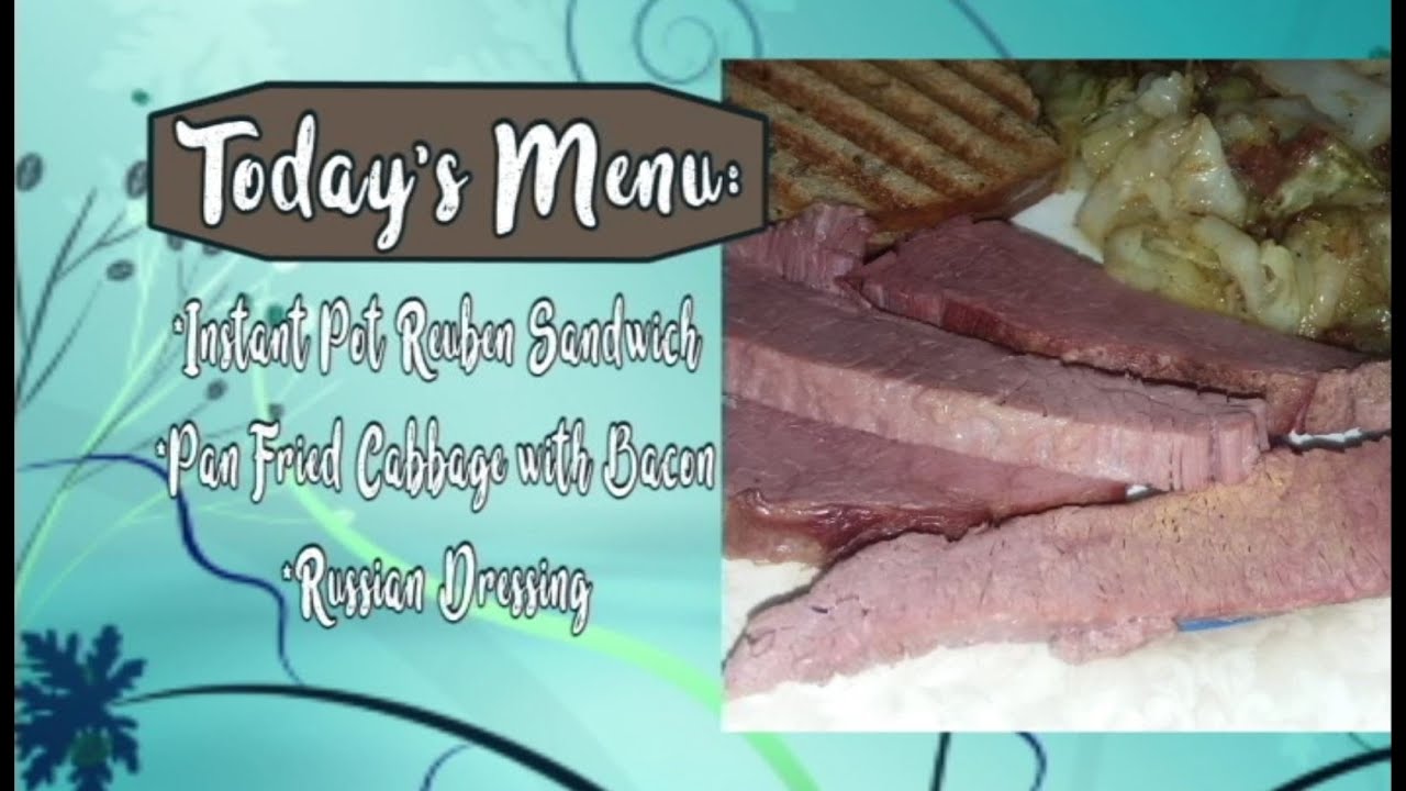 Everyday Manna with Lisa Smith: Instant Pot Reuben Sandwich - YouTube