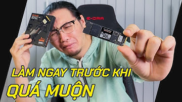Đừng để SSD của bạn OẲNG trước khi QUÁ MUỘN! - Hướng Dẫn Kiểm Tra Ổ Cứng SSD | WD Black SN750 SE 1TB