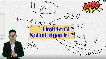 Cách Phân Biệt Tk Limit, Ngưỡng, code check limit