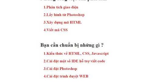 [Xây dựng giao diện WEBSITE] - Phần giới thiệu