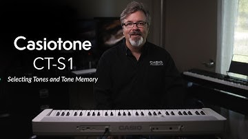 Casiotone CT-S1: Selecting Tones and Tone Memory
