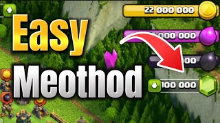 EASIEST Way To Get Free Gems In Clash Of Clans | 100% Garentee!