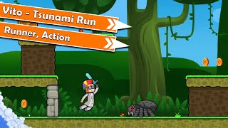 Vito Tsunami Run - Noob vs Pro 🦝 | Better than Banana Kong [04/2022] screenshot 2
