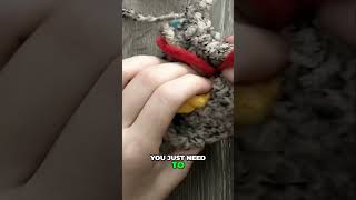 Crochet Chicken// Adding Safety Eyes!