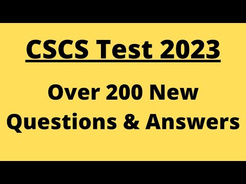 Video: CSCS imtihoni qanday baholanadi?