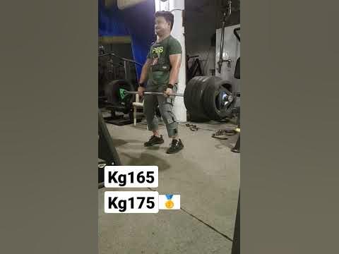 kg165 +1. kg 175 +1🥇🏋️🏆 - YouTube