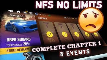 need for speed no limits|uber subaru complete chapter 1|5 complete events