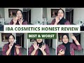 Iba cosmetics honest review  foundation kajal lipsticks primer  more  malayalam