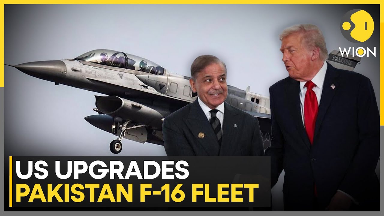 Pakistan’s F-16 Fleet Gets Advanced US Technology Support | WION - YouTube