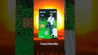 The BEST Credit Card for Travelers? Scapia Federal Bank credit card ✈️#shorts #ytshorts