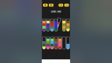 water sort puzzle - level 1451