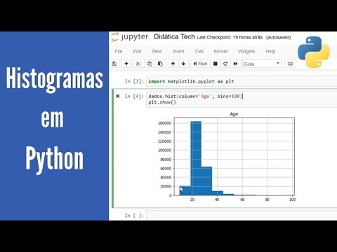 Como criar HISTOGRAMAS em Python (curso Python para Machine Learning - Aula 18)