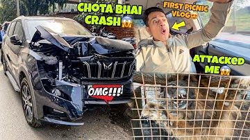 First Picnic Vlog😍❤️ with Chota bhai | My Pet Chow Crying for the First Time💔