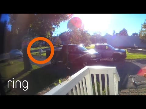 Teen Gets Into Fender-bender in His Own Driveway | RingTV