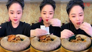 【EATING SHOW】대창 동파육 새우 족발 중국 먹방 。CHINESE FOOD_XIAOYU_XIAOXUAN。N02_22022023-1