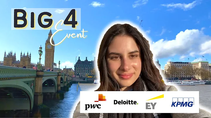 BIG 4 CAREER LAUNCH EVENT | LONDON VLOG