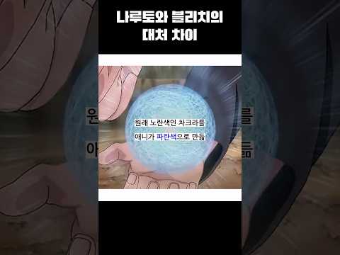 나루토와 블리치의 <strong>대처</strong> 차이