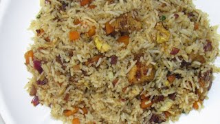 Chicken Fried Rice | Restaurant Style Homemade Chicken Fried Rice | Madhuri Recipe Book