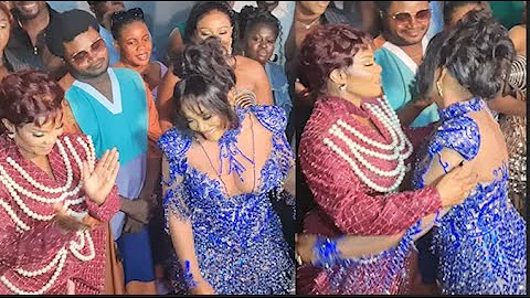 Thinline Took Blood &Sweat! Mercy Aigbe Almost Breaks Down in Tears as Iyabo Ojo Congratulates Her