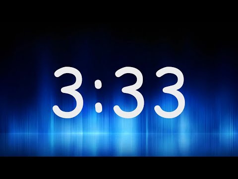 3:33 Minutes Timer / Countdown from 3min 33sec