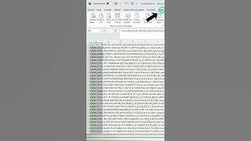 Como convertir texto a columnas Excel #excel #exceltips