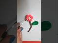 🌸 Flower Clay Art | Satisfying Mini Sculpture #shorts #art