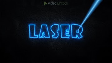 How To Make Laser Text Reveal Effect In After Effects - VIDEO JUNCTION