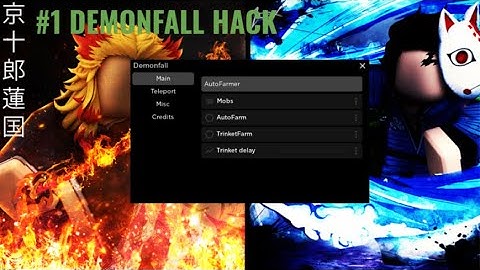 NEW Demonfall Script Pastebin 2021 | AUTO FARM | TRINKET FARM | BEST FOR PRESTIGE