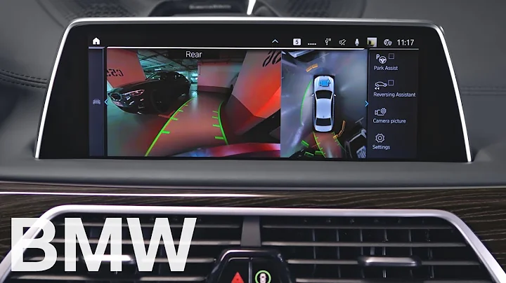 How to use the parking guidance lines while manoeuvring – BMW How-To