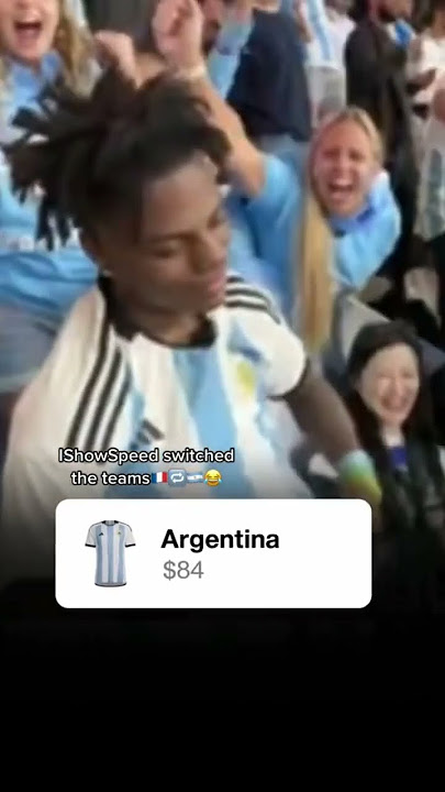 IShowSpeed at World Cup 2022 finals🇫🇷🇦🇷⚽️