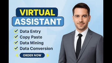 Professional Data Entry Virtual Assistant | Fast & Accurate Services
