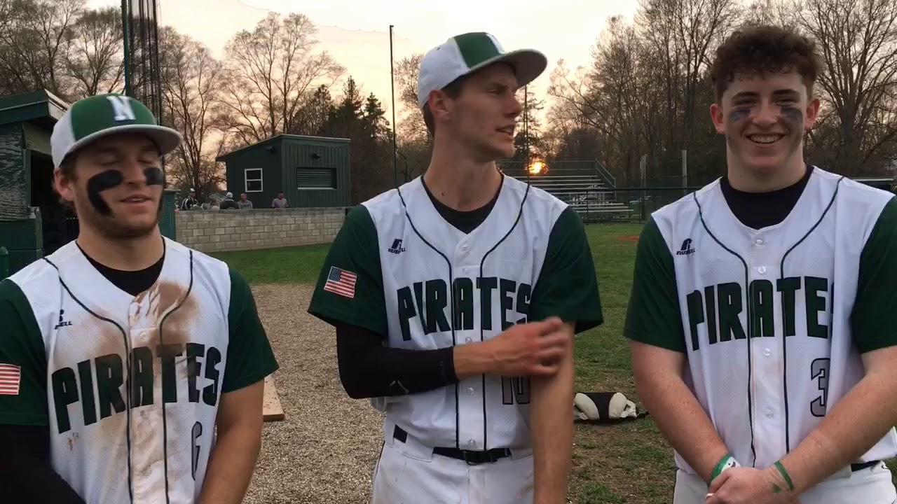 newspaper mockup Napoleon’s Asland Hunt, Collin Bradley and Peter Lawrence talk about Pirates baseball