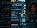 Difference between Vector and array in verilog,| verilog | | vector vs Array| @RTLCodingSchool