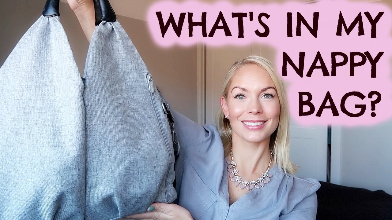 WHAT'S IN MY DIAPER / NAPPY BAG? LASSIG BAG