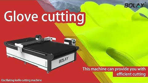 Multi layer fabric cloth cutting machine - digital cutting machine for making gloves