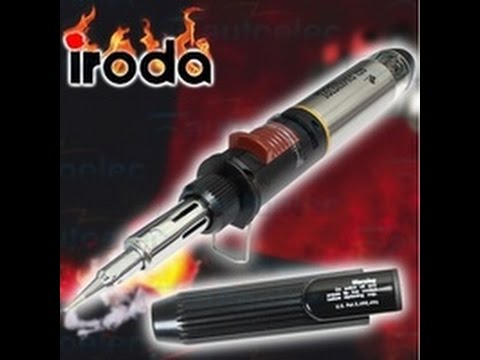 IRODA BUTANE GAS SOLDERPRO 120 & 70 MANUFACTURING DEFECT. BE CAREFUL!!! DREMEL 550oC