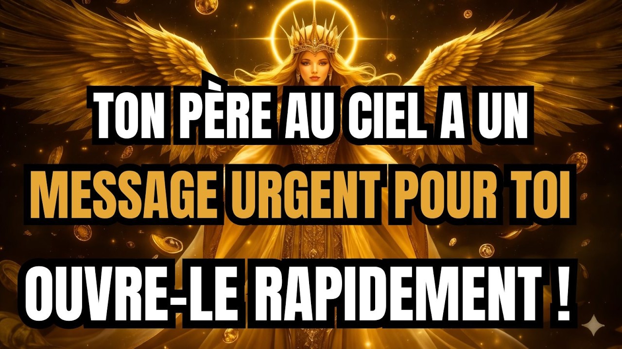 L'ÉLU, L’ARCHANGE MICHEL DIT, TON PÈRE AU CIEL A UN MESSAGE URGENT POUR TOI… OUVRE-LE VITE