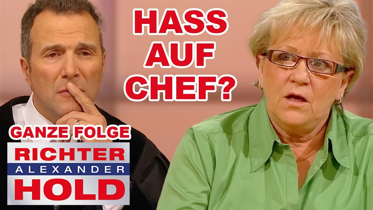 Chef überfahren! Sekretärin rächt sich wegen Kündigung? |GANZE FOLGE| Richter Alexander Hold