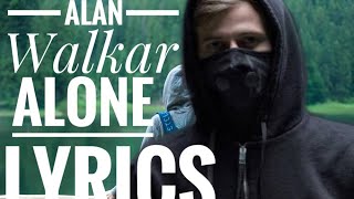 Alan walker-Alone(lyrics) English song