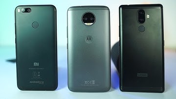 MI A1 vs Moto G5s Plus vs Lenovo K8 Note Speed Test and Memory Management Test