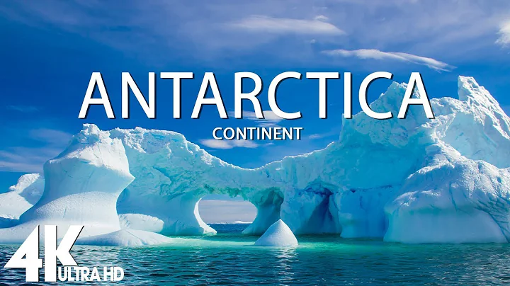 FLYING OVER ANTARCTICA (4K UHD) - Relaxing Music Along With Beautiful Nature Videos - 4K Video HD