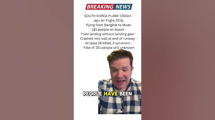 South Korea plane crash: casualties reported after Jeju Air flight veers off runway.