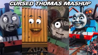 Cursed Thomas the Tank Engine Killer Mashup! *Reaction* Thomas and Friends Scary moments