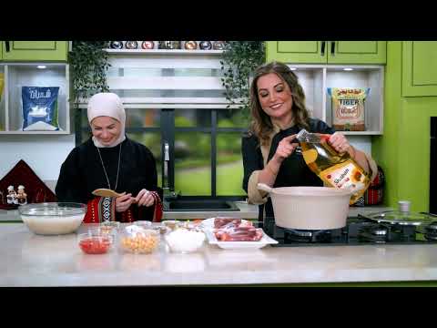 الحلقة السادسة برنامج شعبان مع الشيف علا طاشمان القدرة الغزاوية والفتوش الغزاوي مع شيف سالي