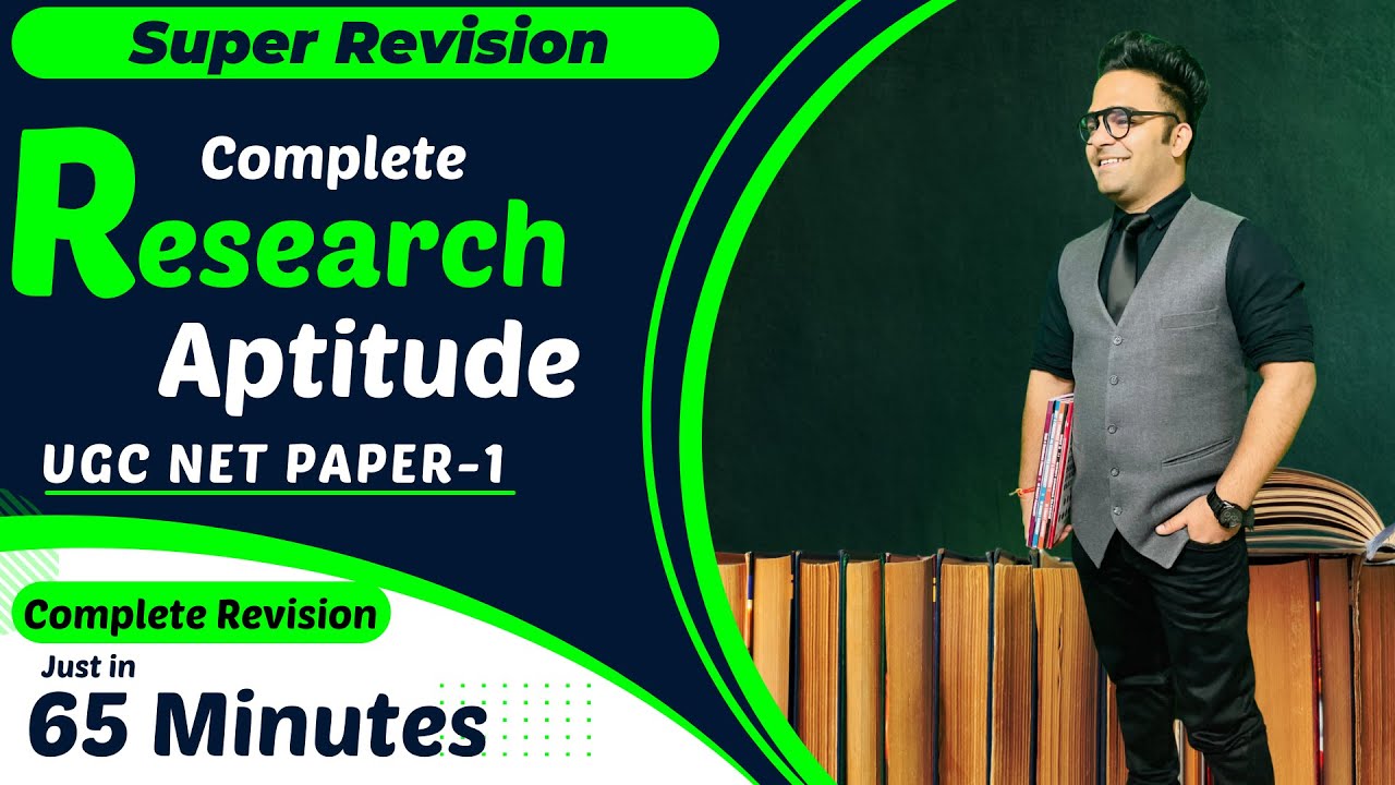 Complete Research Aptitude Revision Research Aptitude Ugc Net YouTube