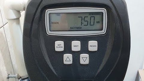 Видео обзор Управляющего клапана Clack WS1CI