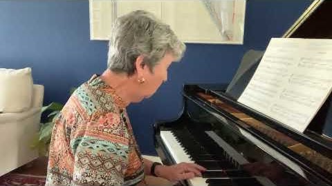 Autumn Song, Op. 39, No. 11, by Dmitri Kabalevsky. Martha Smith, pianist