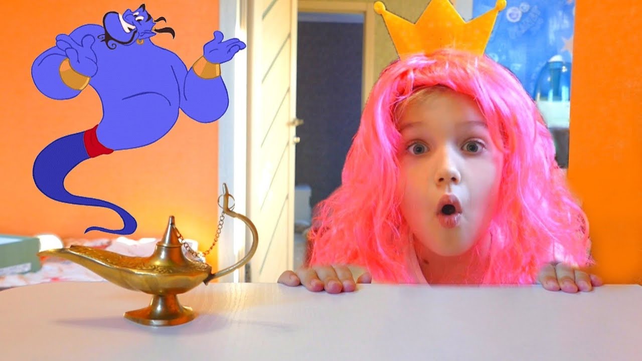 vladivostok Niki play with Magic Genie and wishes toys and playhouses